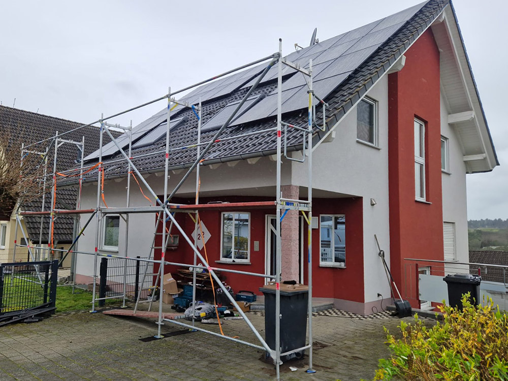 Photovoltaik für ein EFH in Holzheim
