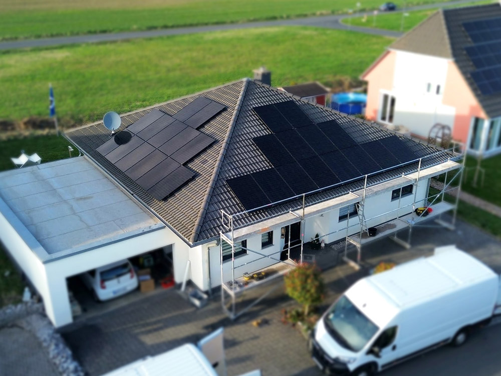 Photovoltaik für ein EFH in Wallmerod
