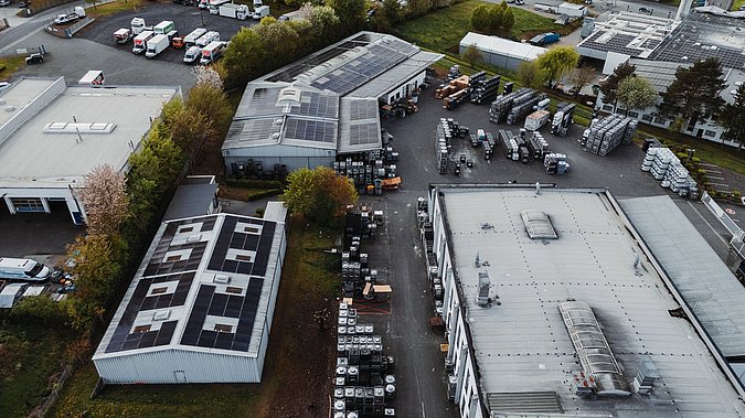 PV-Anlage in Diez mit 600 Glas-Glas-Modulen