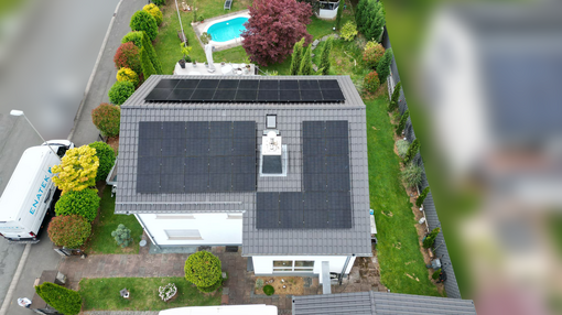 Einfamilienhaus Photovoltaikanlage 