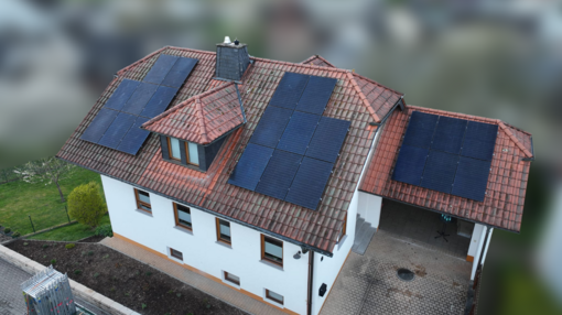 Einfamilienhaus Photovoltaikanlage 