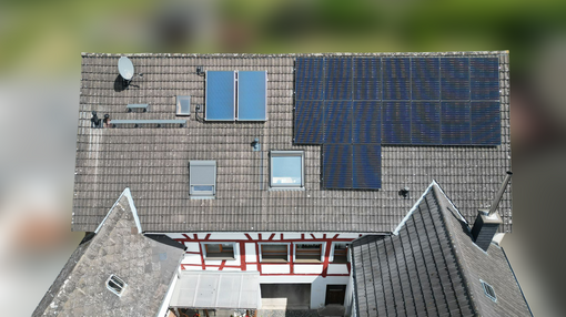 Einfamilienhaus Photovoltaikanlage 