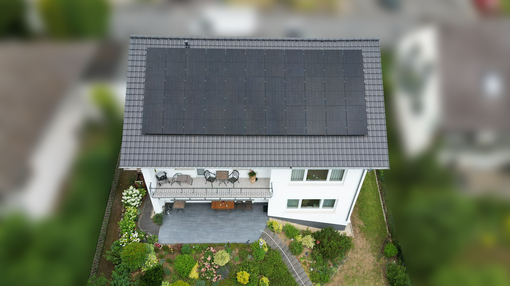 Einfamilienhaus Photovoltaikanlage 