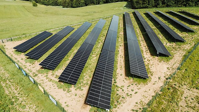 PV Module Solarpark Görgeshausen - Freiflächenanlage