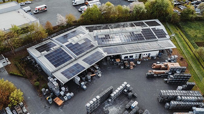 PV-Anlage in Diez mit 600 Glas-Glas-Modulen