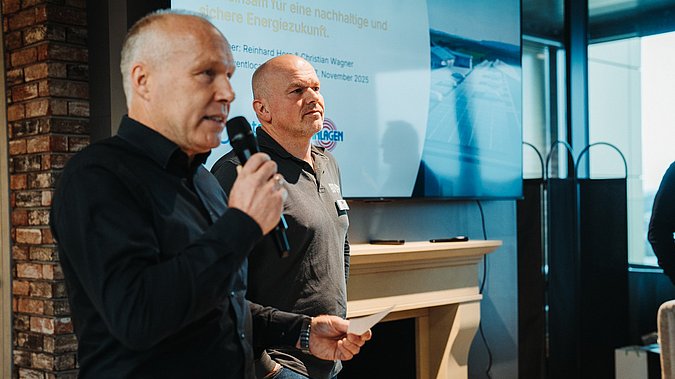 Reinhard Horn und Christian Wagner präsentieren