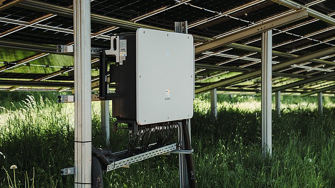 Unterkonstruktion Solarpark Görgeshausen - Freiflächenanlage
