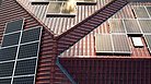 Solaranlage auf dem Dach des Sport- und Freizeitparks Limburg
