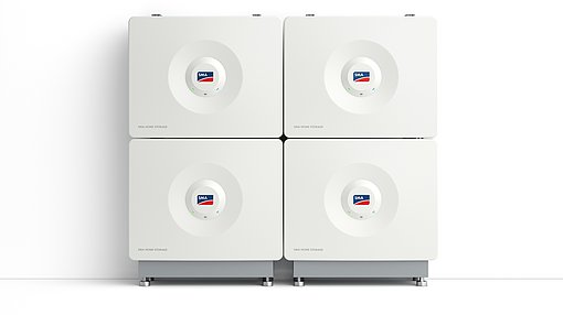 Vier SMA Home Storages
