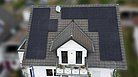 Photovoltaikanlage auf einem Einfamilienhausdach in Idstein