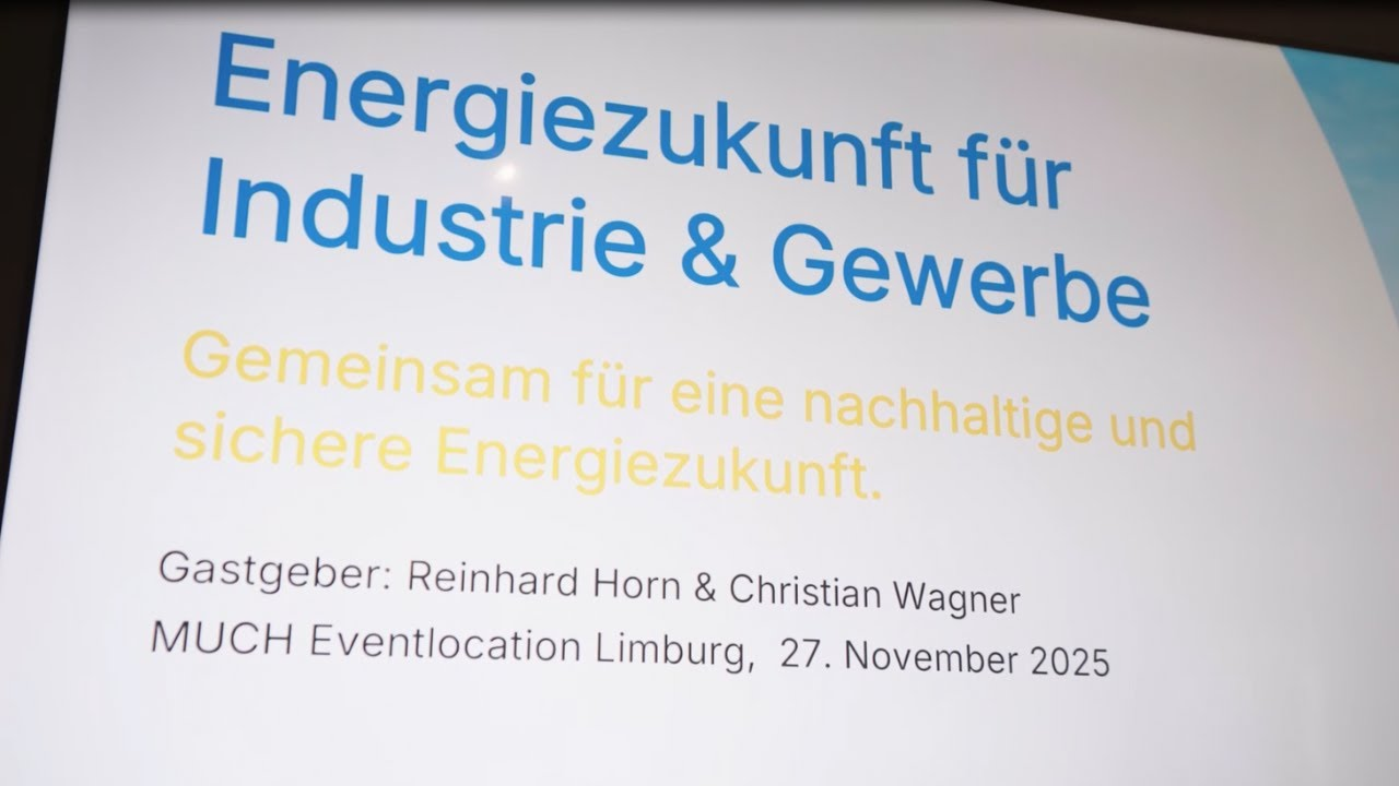 Highlights "Energiezukunft für Industrie & Gewerbe"