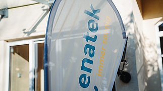 enatek Veranstaltung Beachflag