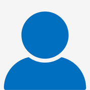 Person Icon blau