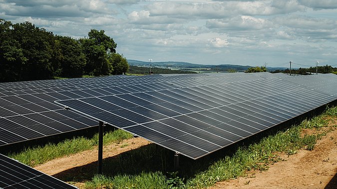 PV Module Solarpark Görgeshausen - Freiflächenanlage